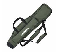 Relaxdays Bolsa grande para cañas, 5 bolsillos blanco,verde oscuro,negro