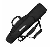 Relaxdays Bolsa para cañas de Pescar de 100 cm para 3 cañas de Pescar con 5 Compartimentos, Acolchada, Grande, 1200D Oxford, Color Negro
