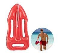 Relaxdays Boya inflable blanco,rojo