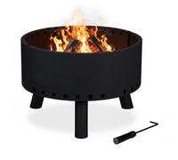 Brasero exterior estufa de patio 8,3 kg acero inoxidable brasero jardín portátil