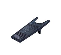 Relaxdays Calzador de fundición Antideslizante, 29 x 12 x 7.5 cm, Gris marrón