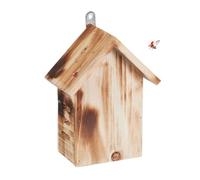 Relaxdays Casa para mariquitas hecha de madera marrón