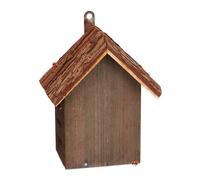 Relaxdays Casa para mariquitas madera marrón marrón