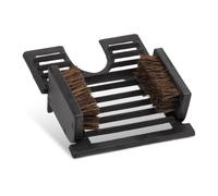 Relaxdays Cepillos para zapatos de exterior marrón,negro