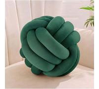 Relaxdays Cojín nudo verde oscuro