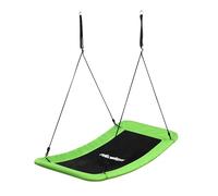Relaxdays Columpio Nido Curvo para niños y Adultos, 150 kg, 150 x 80 cm, Verde