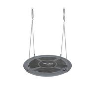 Relaxdays Columpio nido niños hasta 300 kg blanco,negro,gris