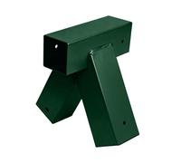 Relaxdays Conector en A para columpio de acero verde