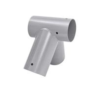 Relaxdays Conector en A para columpio redondo gris