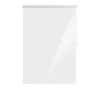 Relaxdays Cortina enrollable ducha transparente transparente