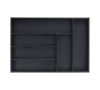 Cubertero cajon Bandeja para cubiertos 6 espacios 0,8 kg cubertero organizador