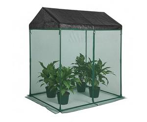 Relaxdays Cubierta Protectora antiinsectos para Plantas con Puerta y Techo, 150x130x90 cm, Verde
