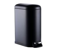 Relaxdays Cubo de basura 10 l negro