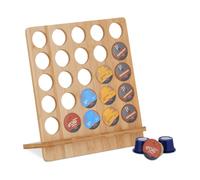 Relaxdays Dispensador 25 cápsulas de Cafissimo marrón claro