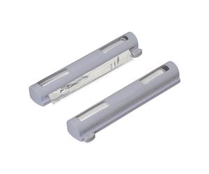 Relaxdays Dispensadores de film grises en set de 2 gris