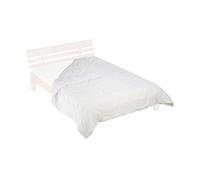 Relaxdays Edredón Cama 4 Estaciones, Relleno Nórdico Doble, Certificado Oeko-Tex, Poliéster, 200x220 cm, Blanco