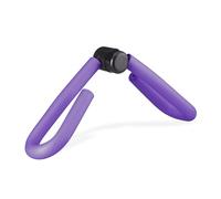 Relaxdays Ejercitador de Muslos, Brazos y Piernas, Aparato Entrenamiento en Casa, Entrenador Multifuncional, Violeta