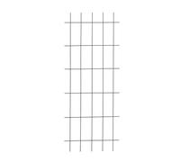 Relaxdays Enrejado Trepadoras Jardín, 150x60 cm, Tutor Enredaderas Autónomo, Espaldera con Estacas, Celosía Metal, Negro, Acero, 1 Unidad