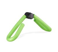 Relaxdays Entrenador muscular de piernas y brazos verde,negro