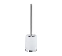 Relaxdays Escobilla de Baño con Cepillo Intercambiable, Polipropileno, Blanco, 37 cm