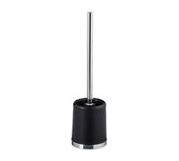 Relaxdays Escobilla de Baño con Cepillo Intercambiable, Polipropileno, Negro, 37 cm