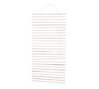 Relaxdays espaldera de Madera Natural 200x100 cm para Plantas trepadoras, jardín y balcón, Pantalla de privacidad