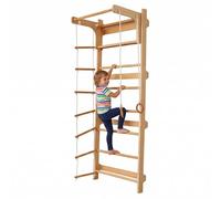 Relaxdays Espaldera para niños marrón claro