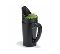 Relaxdays Esparcidor manual para abono y semillas verde,negro