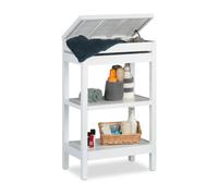 Relaxdays Estantería de bambú blanco - Comprar blanco