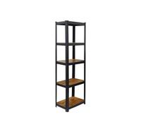 Relaxdays Estantería Industrial Chic 500 kg marrón,negro