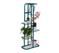 Relaxdays Estantería plantas de acero con 6 baldas verde