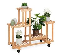 Estanteria plantas soporte para macetas escalera de flores ligero portátil