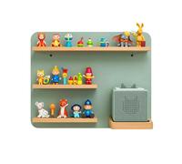 Relaxdays Estantería Toniebox de pared gris