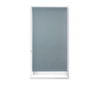 Relaxdays Estor opaco de 60-120 cm ancho antracita,plata