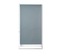 Relaxdays Estor Opaco Térmico, Sin Taladrar, Enrollable, Cadena, 1 Ud, Tela-Aluminio, 90x210 cm, 86 cm Ancho, Gris, 90 x 210 cm
