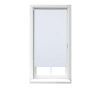 Relaxdays Blanco de 220 cm de Largo Estor Térmico Opaco, Cortina Enrollable Ventana, 76 cm de Ancho, 80x220 cm, sin Taladrar, Poliéster