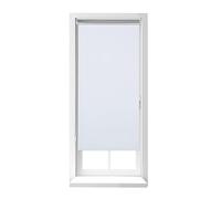 Relaxdays Estor Térmico Opaco sin Taladrar, Cortina Enrollable Ventana, 66 cm de Ancho, 70x220 cm, sin Taladrar, Blanco