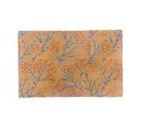 Relaxdays Felpudo de Coco 80 x 50 cm, Felpudo para Puerta Ramas, Antideslizante, Resistente, para Interior y Exterior.