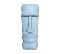 Relaxdays Figura moai jardín XXL gris