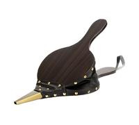 Relaxdays Fuelle, soplador de Aire para Parrilla y Chimenea, Longitud: 40 cm, diseño rústico, Fuelle Manual, MDF, marrón