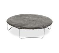 Relaxdays Protector Cama Elástica, Funda contra Intemperie Trampolín Jardín, 427 cm Ø, Protección Lluvia y Polvo, Negro