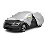 Relaxdays Funda para coche exterior plata