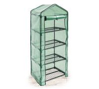 Relaxdays Invernadero con lona de PE rejilla verde