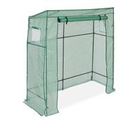 Relaxdays Invernadero para tomates 197 cm de alto verde oscuro