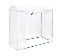 Relaxdays - Invernadero para Tomates con Techo Redondeado Tamara XL, 170x200x82 cm, Proteccion contra UV, Color Verde