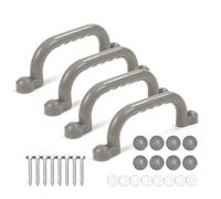 Relaxdays Juego de agarres para escalada gris