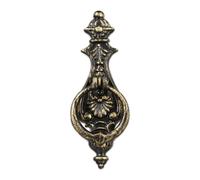 Relaxdays Llamador puerta bronce marrón,negro