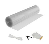 Relaxdays Malla Gallinero, 100 cm x 10 m, Rejilla para Vallas de 6,3 x 6,3 mm, Alambrada Conejera y Corral, Plateado, 100% Acero