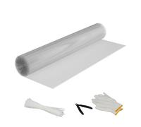 Relaxdays Malla gallinero 6,3 x 6,3 mm plata