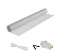 Relaxdays Malla gallinero 6,3 x 6,3 mm plata